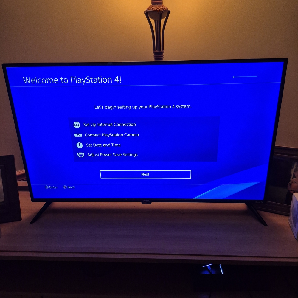 Sony Black Gaming Console